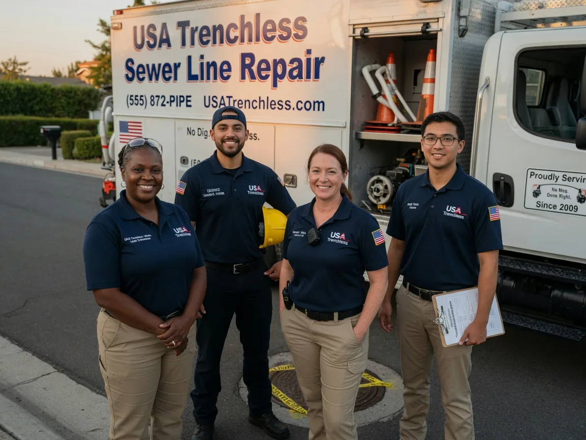 Sewer Line Repair company in French Camp, MS